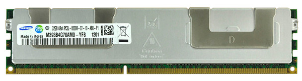 M393B4G70AM0-YF8 - Samsung 32GB (1X32GB) 1066MHz PC3-8500 CL7 4RX4 ECC 1.35V REGISTERED 1.35V DDR3 SDRAM 240-Pin DIMM SAMSUNG MEMOR
