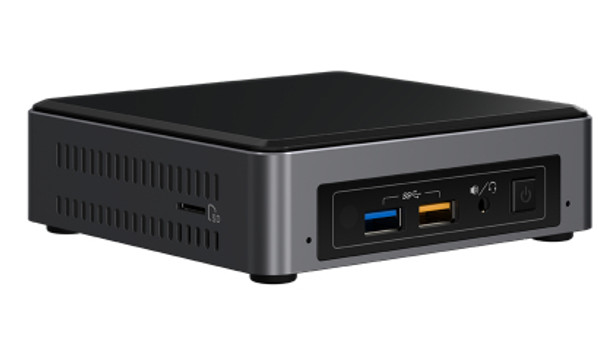 Intel NUC7i5BNK 2.2GHz i5-7260U UCFF Black,Grey