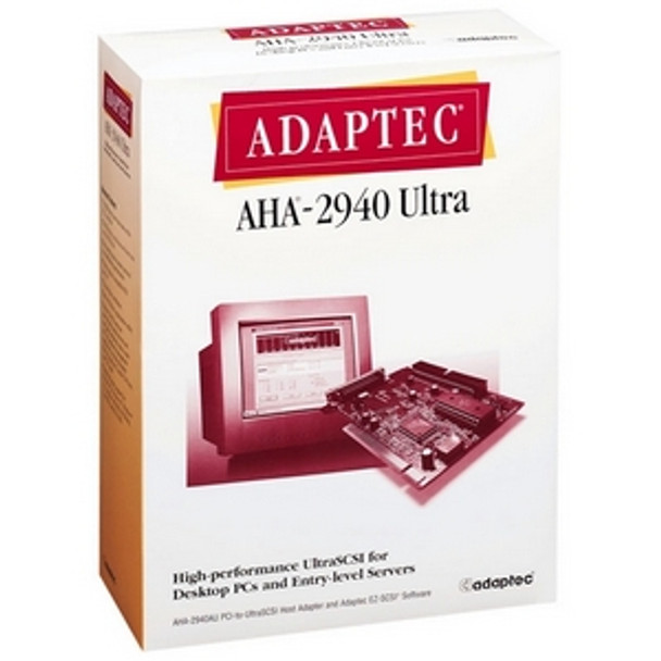 2257000-R - Adaptec AHA-2940 Ultra SCSI Controller - PCI - Up to 20MBps - 1 x 50-pin HD-50 Ultra SCSI - SCSI External 1 x 50-pin Ultra SCSI - SCSI Inte