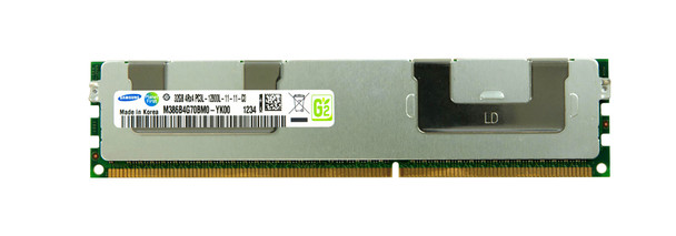 M386B4G70BM0-YK0 - Samsung 32GB (1X32GB) 1600MHz PC3-12800 4RX4 CL11 1.35V ECC REGISTERED DDR3 SDRAM 240-Pin LRDIMM SAMSUNG MEMOR