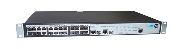 JD992-61101 - HP V1905-24-PoE Ethernet Switch 26 Port 2 Slot 24 10/100Base-TX 2 10/100/1000Base-T 2 x SFP (mini-GBIC)