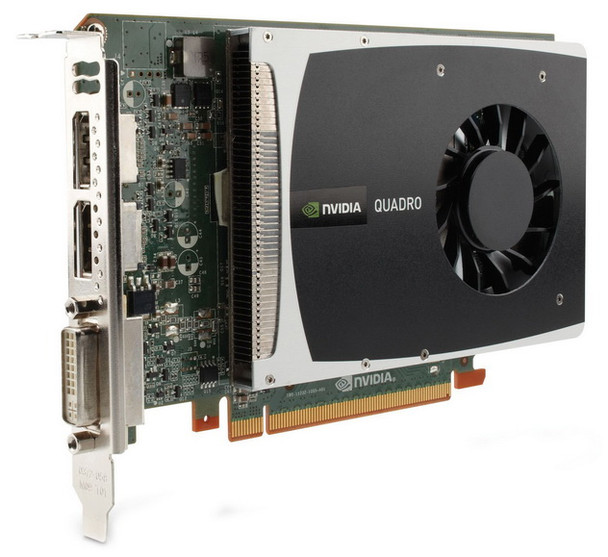 WS094ET - HP Quadro 2000 Graphics Card PCI Express 2.0 x16 1GB GDDR5 SDRAM 2560 x 1600