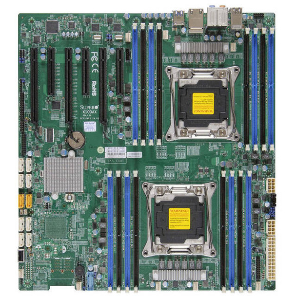 Supermicro X10DAX-O Dual LGA2011/ Intel C612/ DDR4/ SATA3&USB3.0/ A&2GbE/ EATX Server Motherboard