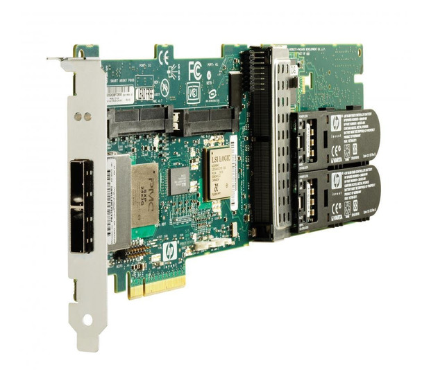 462832-B21-NOB - HP Smart Array P411 PCI-Express x8 512MB BBWC (Battery Backed Write Cache) Serial Attached SCSI (SAS) 300MBps RAID Storage Controller Card