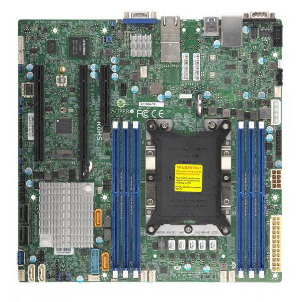 Supermicro X11SPM-TF-O LGA3647/ Intel C622/ DDR4/ SATA3&USB3.0/ V&2GbE/ MicroATX Server Motherboard