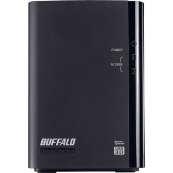 HD-WL6TU3R1 - Buffalo DriveStation Duo HD-WL6TU3R1 DAS Hard Drive Array - 2 x HDD Installed - 6 TB Installed HDD Capacity - RAID Supported - 2 x Total Bay