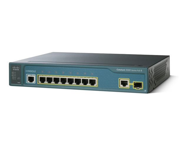Cisco Catalyst Compact 3560C-8PC-S Switch  8 Ports- Managed Desktop