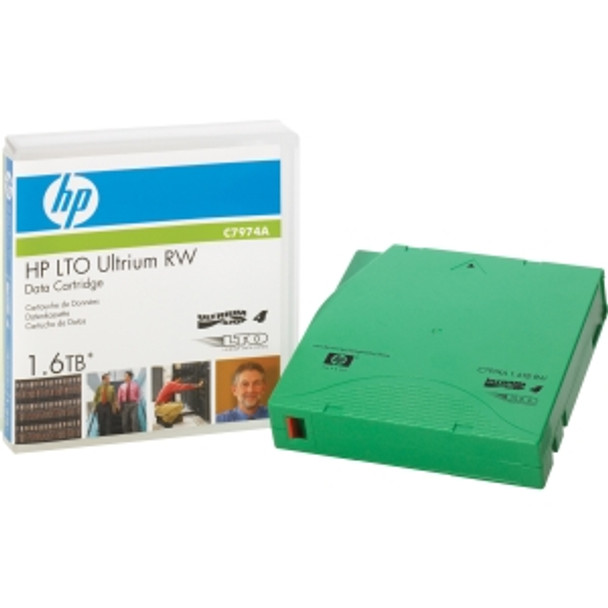 C7974AJ - HP 800GB/1.6TB Ultrium LTO-4 Storage Tape Media RW Data Cartridge