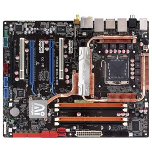 P5E3DELUXE/WIFI-AP - ASUS Asus ATX Motherboard FSB1600 DDR3 PCI-Express with Audio Gigabit LAN (Refurbished)