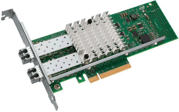 Intel E10G42BFSR 10 Gigabit Ethernet Dual Port PCI-Express Server Adapter,