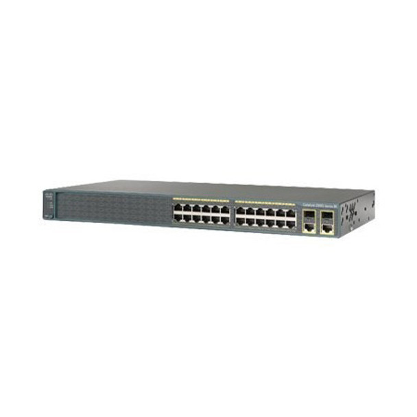 Cisco Catalyst WS-C2960-24LC-S Switch 24 Ports Managed Rack Mountable