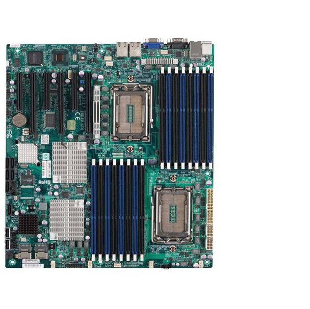 Supermicro H8DG6-F-O Dual Socket G34/ AMD SR5690/ V&2GbE/ Extended ATX Server Motherboard,