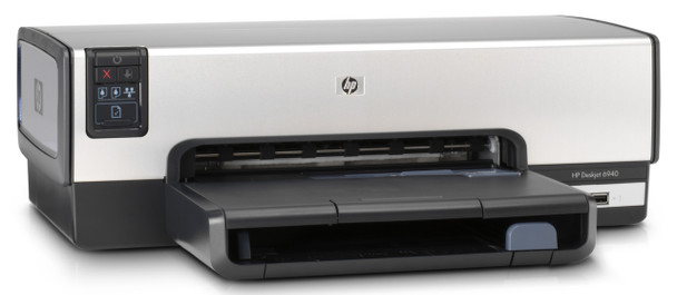 C8970A - HP DeskJet 6940 Color InkJet Printer (Refurbished) 36ppm 150-Sheets 4800dpi x 1200dpi USB Ethernet 32MB RAM Optional Duplex