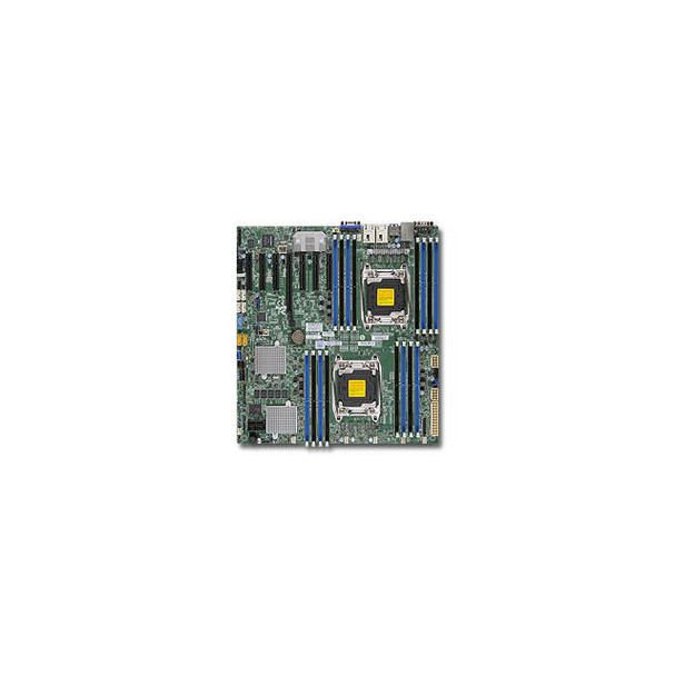Supermicro X10DRH-C-O Dual LGA2011/ Intel C612/ DDR4/ SATA3&SAS3&USB3.0/ V&2GbE/ EATX Server Motherboard