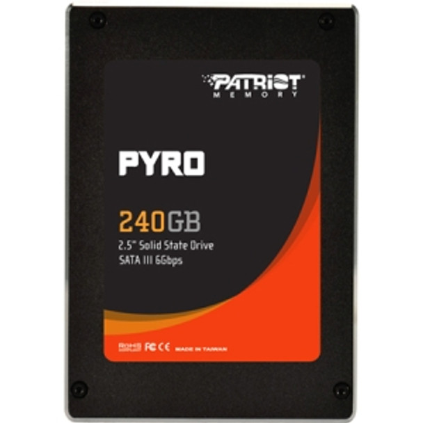 Part No:PP240GS25SSDR - Patriot Memory Pyro PP240GS25SSDR 240 GB Internal Solid State Drive - 2.5 - SATA/600