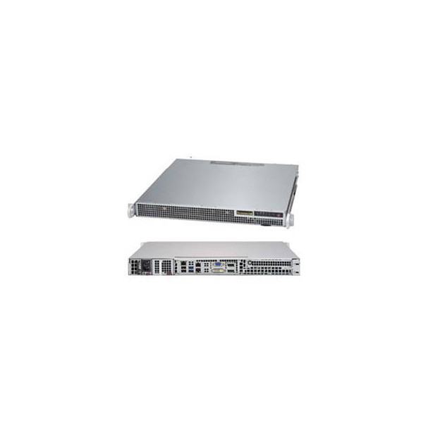 Supermicro SuperServer SYS-1019S-M2 LGA1151 400W 1U Rackmount Server Barebone System (Black)