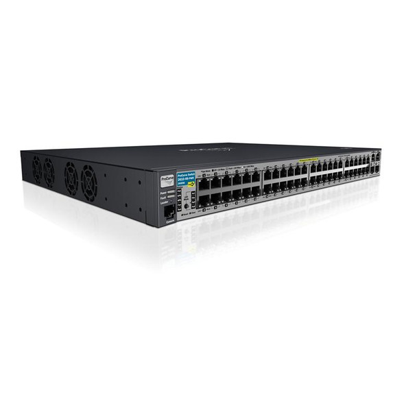 J9089ASABA - HP ProCurve E2610-48 Switch 48-Ports Fast Ethernet 10Base-T/100Base-TX Rack-Mountable Managed Switch