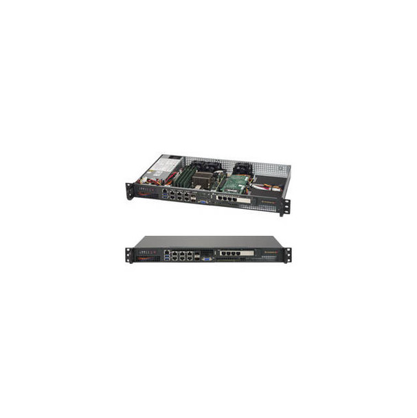SYS-5018D-FN8T | Supermicro SuperServer 5018D-FN8T - rack-mountable - Xeon D-1518 2.2 GHz - 0 GB - no HDD