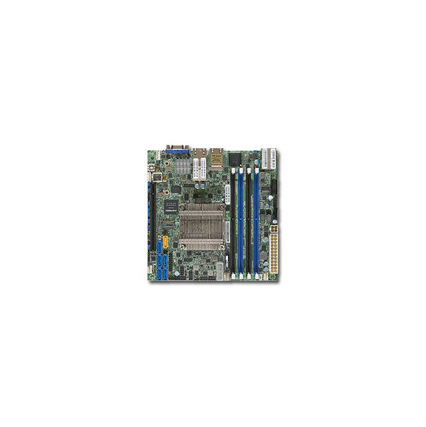 Supermicro X10SDV-8C-TLN4F-B Intel Xeon D-1540/ DDR4/ SATA3&USB3.0/ V&4GbE/ Mini-ITX Motherboard & CP