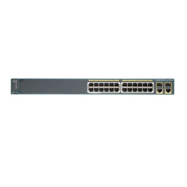 Cisco Catalyst WS-C2960-24PC-S Switch 24 Ports Managed Rack Mountable