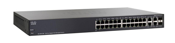 SRW2024PEU - Cisco 24-Ports Gigabit PoE Managed Switch (Refurbished)