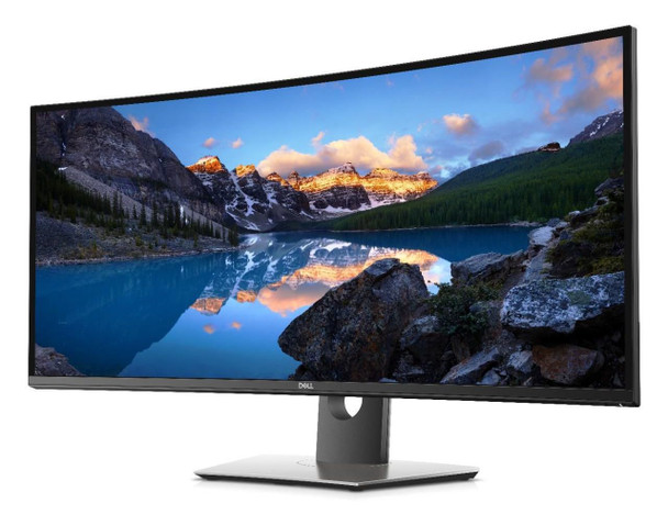 DELL UltraSharp U3818DW 37.5" Ultra-Wide Quad HD+ IPS Matt Black Curved computer monitor LED display