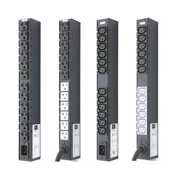 AF900A - HP iPDU 6-Outlets 11.4kVA PDU 6 x IEC 60320 C19 11.40 kVA Zero U Rack-mountable, 1U Rack-mountable