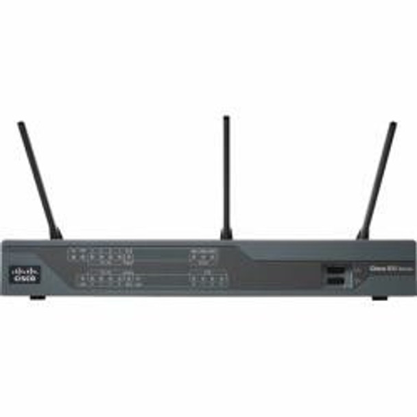 Cisco C891FW-A-K9 Dual-band (2.4 GHz / 5 GHz) Gigabit Ethernet Black wireless router