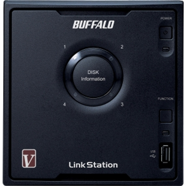 LS-QV12TL/R5 - Buffalo LinkStation Pro Quad LS-QVL Network Storage Server - Marvell 1.60 GHz - 12 TB (4 x 3 TB) - RJ-45 Network Type A USB