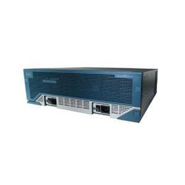 CISCO3845-DC - Cisco 3845 Integrated Services Router With 2 GE 1SFP 4NME 4HWIC 2AI (Refurbished)