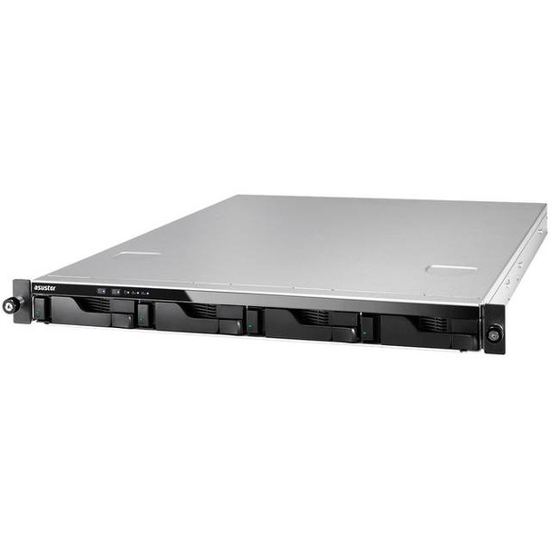 ASUSTOR AS-604RD Intel Atom 2.13GHz/ 1GB DDR3/ 2GbE/ 2eSATA/ USB3.0/ 4-bay Rackmount NAS for Enterprise