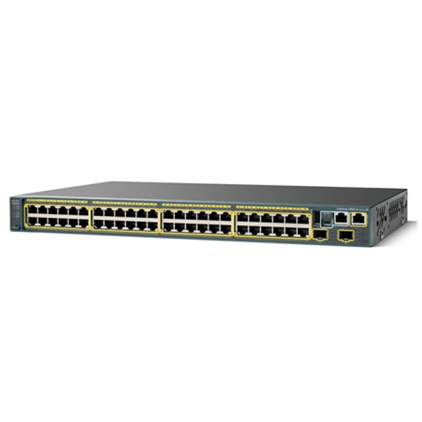 Cisco Catalyst WS-C2960S-48TS-S Switch 48 Ports Managed  Rack Mountable