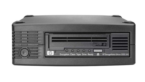 EH958A - HP StorageWorks Ultrium 3000 1.50TB/3TB LTO-5 Serial Attached SCSI 2 (SAS) External Tape Drive