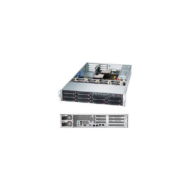 SYS-6027R-72RFTP+ | Supermicro SuperServer 6027R-72RFTP+ - rack-mountable - no CPU - 0 GB - no HDD