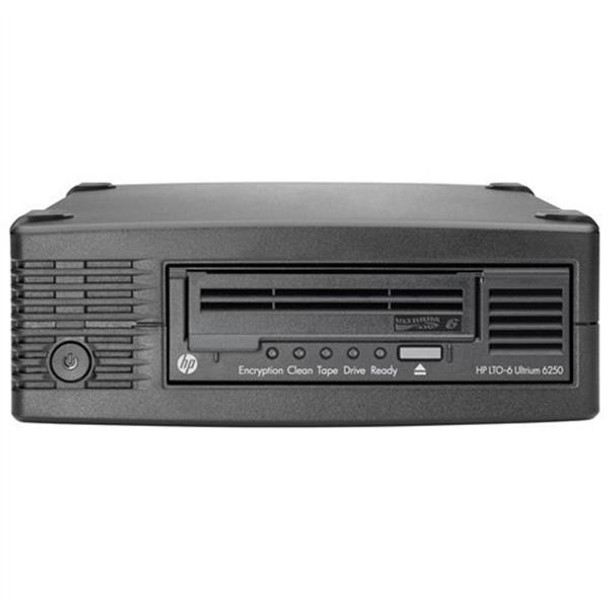 EH970A - HP StoreEver LTO-6 Ultrium 6250 Internal Tape Drive LTO-6 2.50 TB (Native)/6.25 TB (Compressed) SAS 5.25-inch Width 1H Height External 168.94 MBps Native 422.34 MBps Compressed