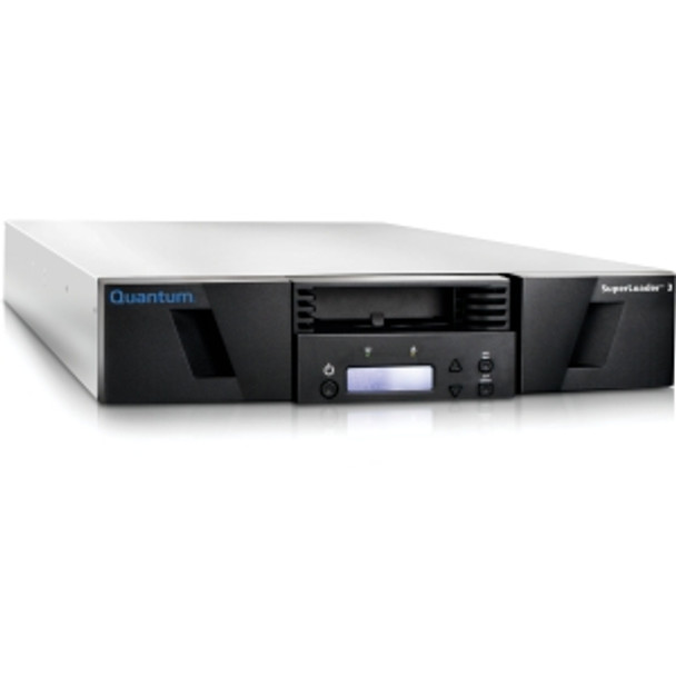 EC-LLPAE-YF - Quantum SuperLoader 3 EC-LLPAE-YF Tape Autoloader - 1 x Drive/8 x Slot - LTO Ultrium 5 - 12 TB (Native) / 24 TB (Compressed) - Serial Attach