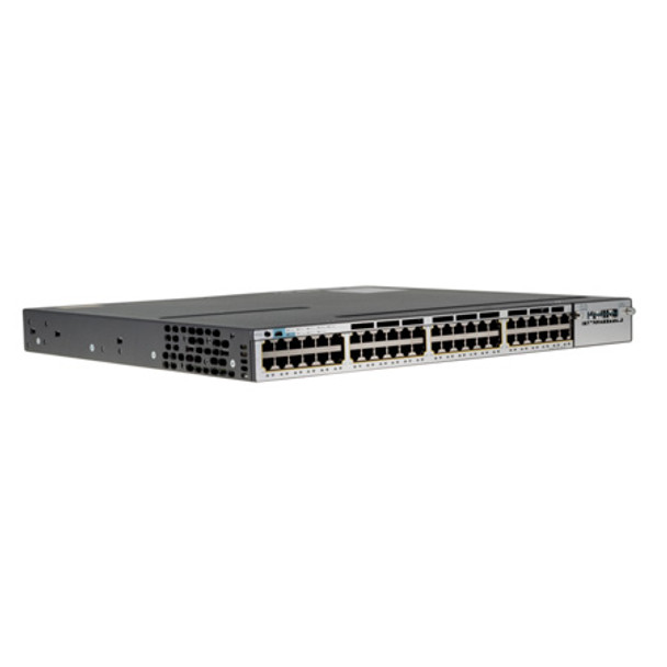 Cisco Catalyst 3750X-48P-S Switch 48 Ports Managed  Rack Mountable