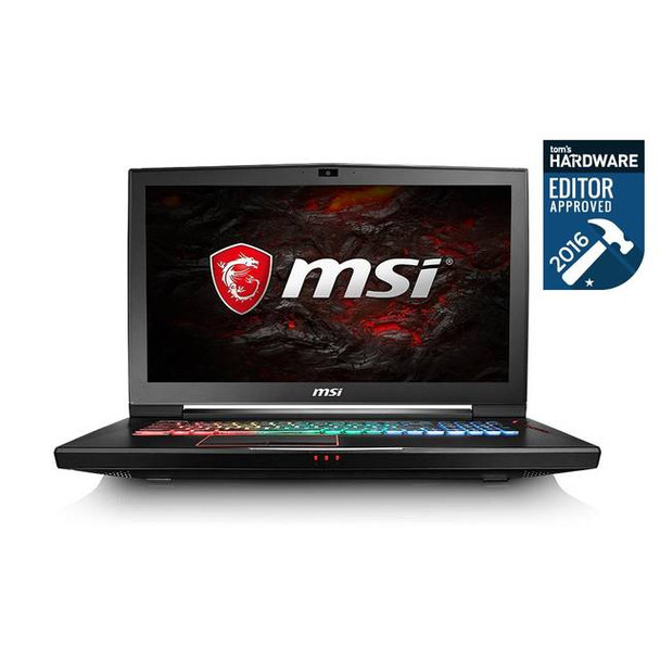 MSI GT73VR TITAN PRO-865 17.3 inch Intel Core i7-7700HQ 2.8GHz/ 32GB DDR4/ 1TB HDD + 512GB SSD/ GTX 1080/ USB3.0/ Windows 10 ProNotebook (Aluminum Black)