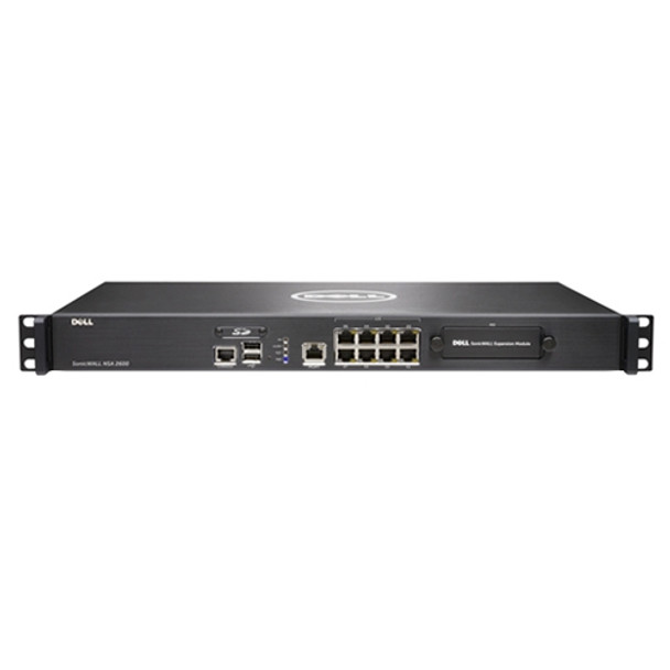 DELL SonicWALL NSA 2600 1U 1900Mbit/s hardware firewall