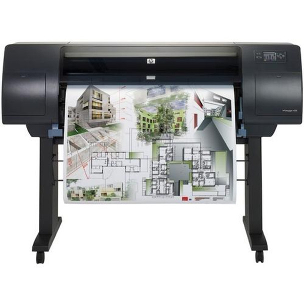 Q1273A#A2L - HP DesignJet 4000 InkJet Large Format Printer (Refurbished) 42 Color 1000 ft/hr Color 2400 x 1200 dpi FireWire/i.LINK Floor Standing Supported