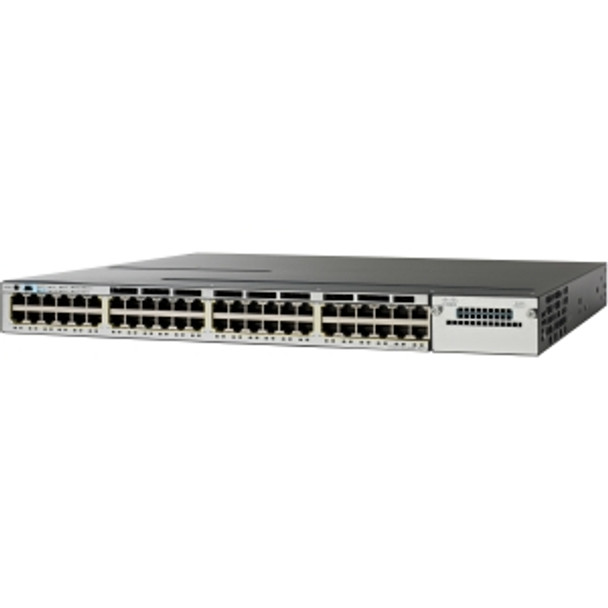 Cisco Catalyst 3750X-48P-E Switch 48 Ports Managed Rack Mountable