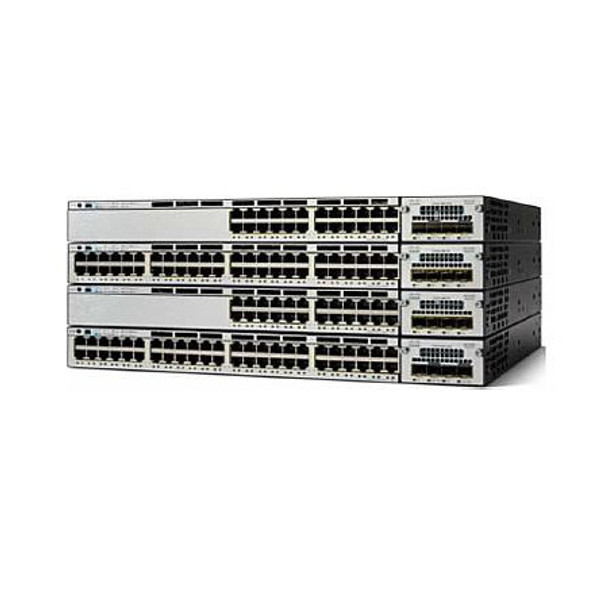 Cisco Catalyst 3750X-48PF-S Switch 48 Ports Managed Rack Mountable