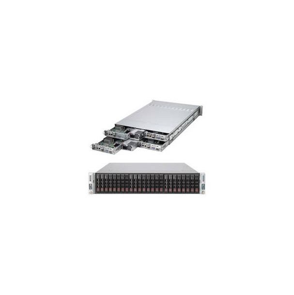 Supermicro SuperServer SYS-2028TR-H72R Four Node Dual LGA2011 1600W 2U Rackmount Server Barebone Syst