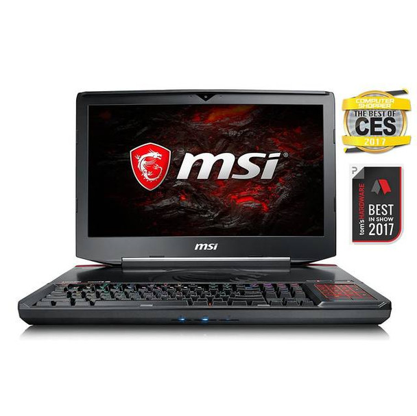 MSI GT83VR TITAN SLI-252 18.4 inch Intel Core i7-7920HQ 3.1GHz/ 16GB DDR4/ 1TB HDD/ GTX 1080 SLI/ Blu-ray Burner/ USB3.0/ Windows 10 Notebook (Aluminum Black)