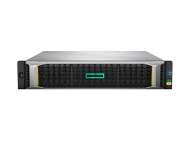 Hewlett Packard Enterprise MSA 2050 SAN Dual Controller SFF Rack (2U) Black,Silver disk array