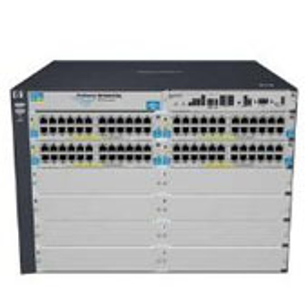 HP Procurve 5412zl-96G-PoE+ Modular 92 Ports Switch 256 MB