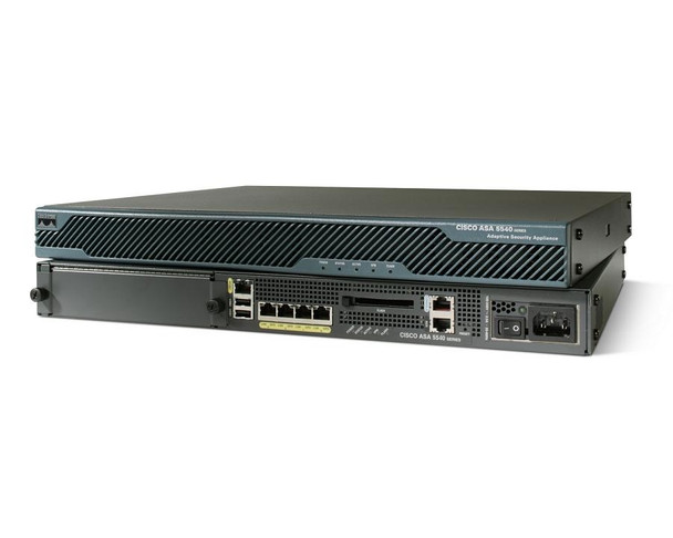 Cisco ASA 5540 Adaptive Security Appliance 10Mb LAN, 100Mb LAN 1U