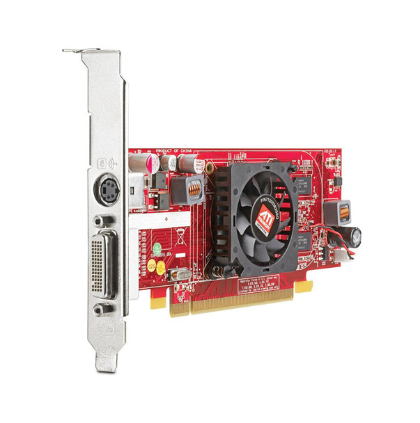 AT042AT - HP Radeon HD4550 PCI-Express x16 256MB DDR3 64-Bit 400MHz RAMDAC Dual head DVI Video Graphics Card