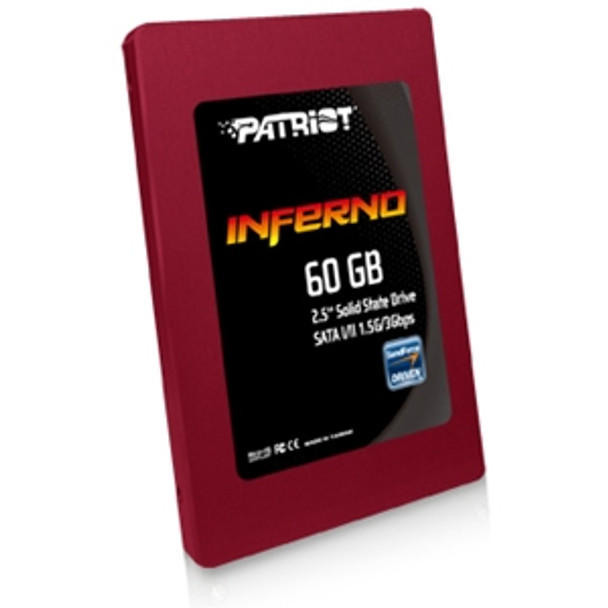 Part No:PI60GS25SSDR - Patriot Memory PI60GS25SSDR 60 GB Internal Solid State Drive - 2.5 - SATA/300