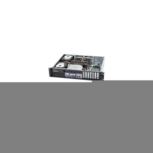 Supermicro CSE-523L-520B 520W 2U Rackmount Server Chassis (Black)